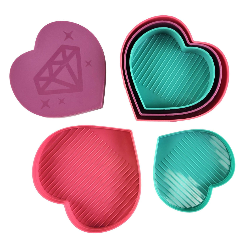 Nesting Heart Trays 3 Pack - Craftibly