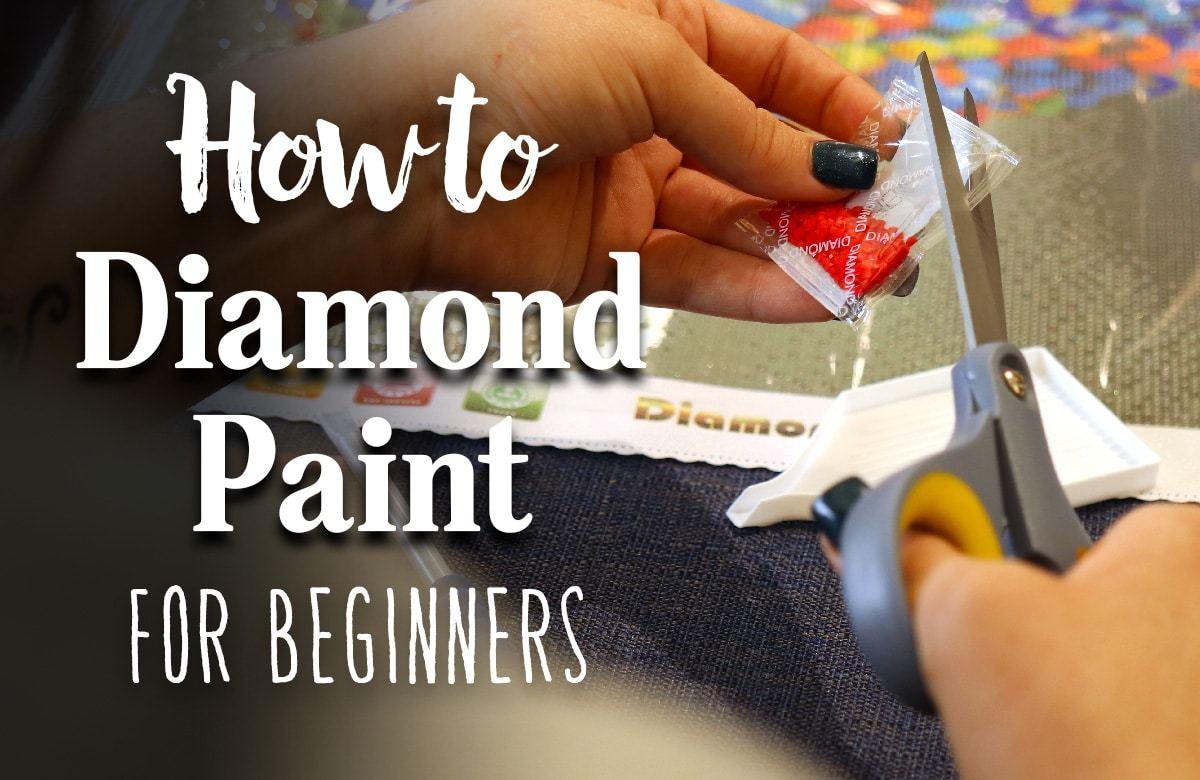 Diamond Art Basics for Beginners: Diamond Painting Tools You'll Need & How  to Do Diamond Art Kits, Activities