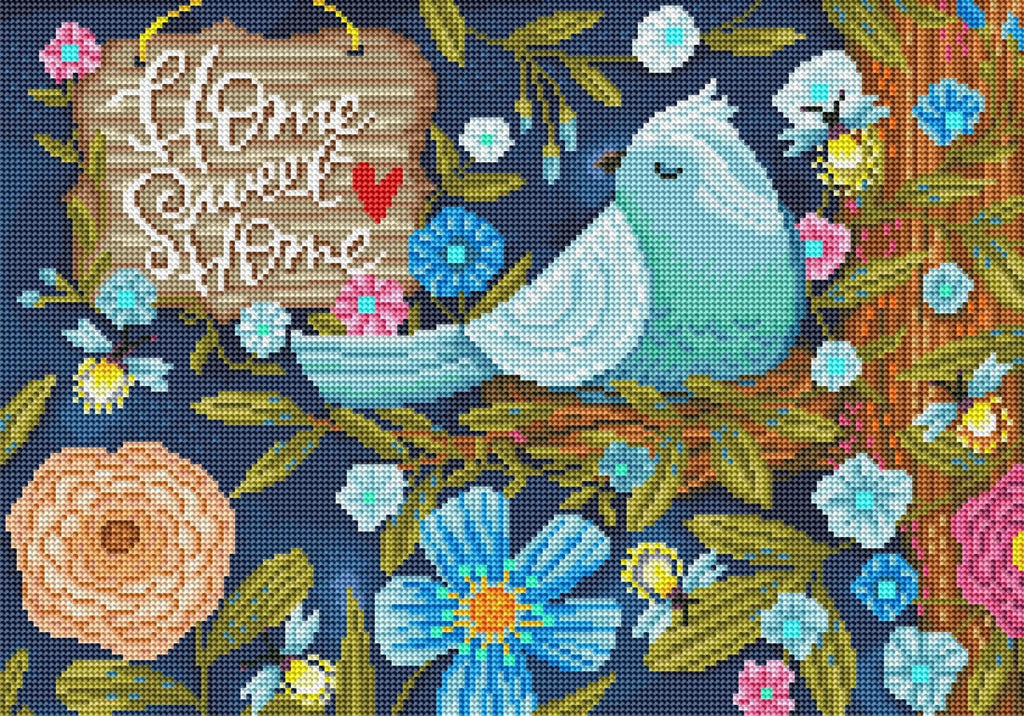 Bluebird's Home Sweet Home - Craftibly