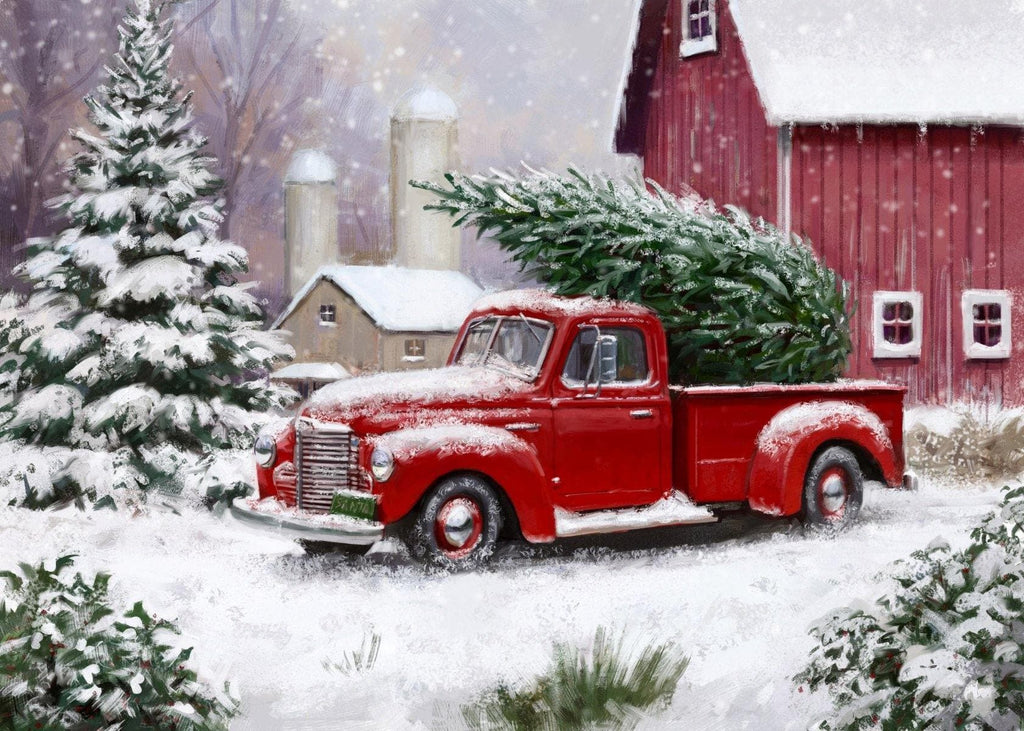 Christmas Truck - Craftibly