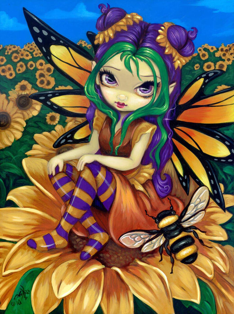 Sitting On A Sunflower - Craftibly